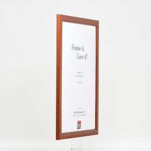 Cornice per foto in legno Effect Profil 43 Marrone 50x100 cm con vetro artistico