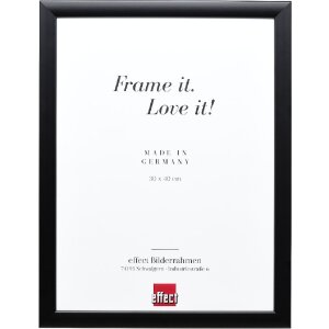 Cornice per foto in legno Effect Profilo 43 Nera 60x60 cm...