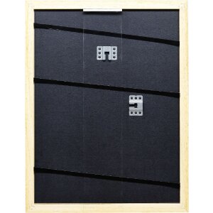 Cornice per foto in legno Effect Profilo 43 naturale 60x80 cm vetro artificiale