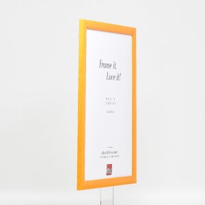 Cornice per foto in legno Effect Profil 43 colore miele 62x93 cm vetro artificiale