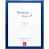Cornice per foto in legno Effect Profilo 43 royalblau 14,8x21 cm vetro artificiale