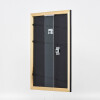 Cornice per foto in legno Effect Profil 43 Nera 61x91,5 cm Vetro decorativo
