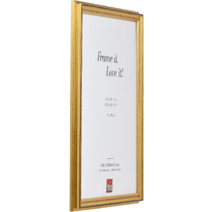 Cornice per foto in legno Effect Profilo 44 Oro 70x70 cm Vetro artificiale