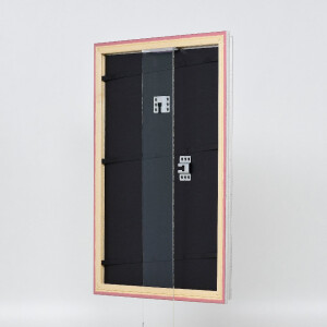 Cornice in legno Effect Profilo 44 Argento 10,5x14,8 cm Vetro Artistico