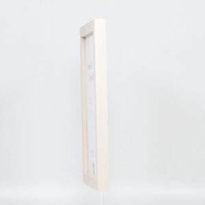 Cornice in legno effetto profilo 52 bianco 45x80 cm Art Glass