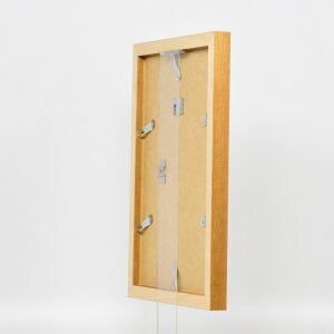 Cornice in legno effetto profilo 52 color rovere 50x60 cm Art Glass