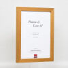 Cornice in legno effetto profilo 52 color rovere 50x60 cm Art Glass