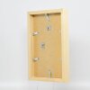 Cornice in legno effetto profilo 55 natura 18x27 cm Art Glass