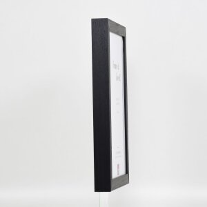 Cornice in legno effetto profilo 55 nero 28x35 cm Art Glass