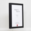 Cornice in legno effetto profilo 55 nero 40x50 cm Art Glass