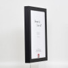 Cornice in legno effetto profilo 55 nero 50x75 cm Art Glass
