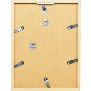 Cornice per foto in legno Effect Profilo 58 Argento 42x59,4 cm Acrilico