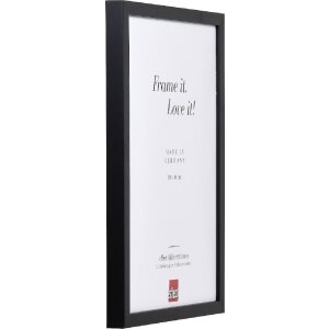 Cornice per foto in legno Effect Profilo 58 Nero 30,5x91,5 cm con vetro acrilico