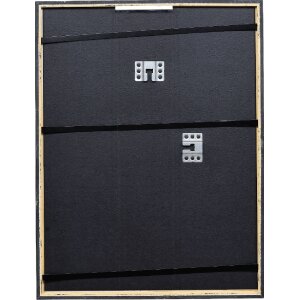 Cornice per foto in legno Effect Profil 69 Nero 45x60 cm con vetro decorativo