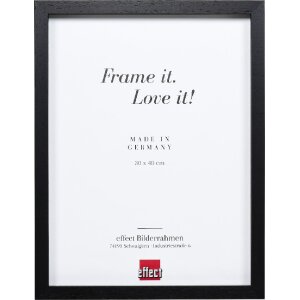 Cornice per foto in legno Effect Profil 74 Nero 28x35 cm...