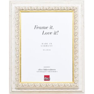 Cornice per foto in legno Effect Profilo 80 bianca 40x50...