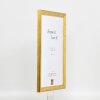 Cornice in legno effetto profilo 85 oro 40x60 cm vetro acrilico
