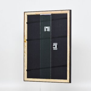 Cornice in legno effetto profilo 85 nero 40x60 cm vetro acrilico