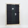 Cornice effetto legno profilo 85 argento 50x50 cm vetro acrilico