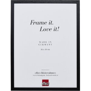 Cornice per foto in legno Effect Profilo 2330 Nera 18x32...