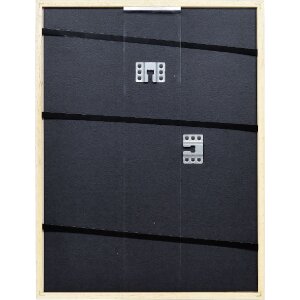 Cornice in legno Effect Profilo Top S argento 24x30 cm vetro decorativo