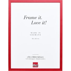 Cornice in legno Effect Profilo Top S Rosso 14,8x21 cm...