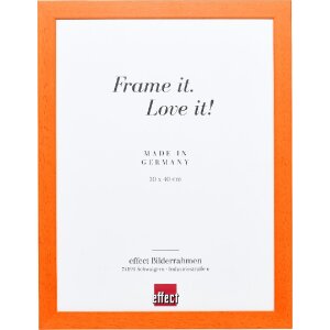 Cornice per foto in legno arancione Effect Profilo Top...