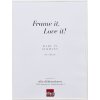 Cornice per puzzle effetto arte Vetro acrilico bianco 33 x 66 cm Appeso a parete