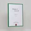 Cornice per puzzle effetto arte vetro acrilico verde 50x70 cm cornice per foto puzzle da parete