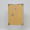 Cornice per puzzle effetto arte vetro acrilico platino 58 x 85 cm montaggio a parete plastica