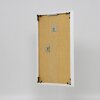 Cornice per puzzle effetto arte vetro acrilico bianco 60x79 cm montaggio a parete plastica