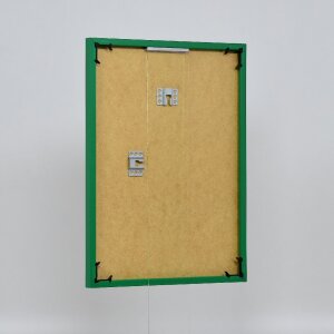 Cornice puzzle effetto arte vetro acrilico verde 61x91 cm per montaggio a parete