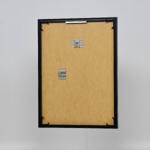Cornice puzzle effetto arte vetro acrilico antracite 68 x 93 cm montaggio a parete