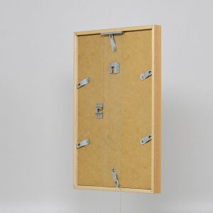 Telaio effetto legno profilo 35 rovere 30x40 cm vetro normale + distanziale