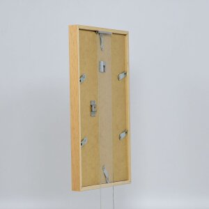 Telaio effetto legno profilo 35 rovere 40x40 cm vetro normale + distanziatore