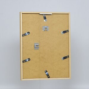 Telaio effetto legno profilo 35 rovere 40x50 cm vetro normale + distanziatore