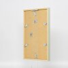 Telaio in legno effetto profilo 35 verde 50x65 cm vetro normale + distanziatore