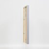 Telaio effetto legno profilo 35 grigio chiaro 50x65 cm vetro normale + distanziale