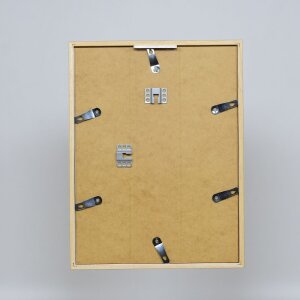 Telaio effetto legno profilo 35 rovere 50x65 cm vetro normale + distanziale