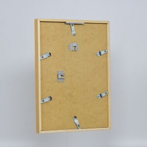 Telaio effetto legno profilo 35 rovere 50x65 cm vetro normale + distanziale
