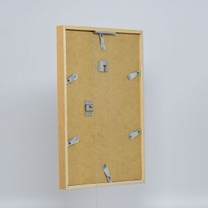 Telaio effetto legno profilo 35 rovere 50x65 cm vetro normale + distanziale