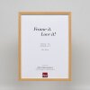 Telaio effetto legno profilo 35 rovere 14,8x21 cm vetro normale + distanziatore