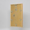 Telaio effetto legno profilo 35 rovere 10,5x14,8 cm vetro normale + distanziale