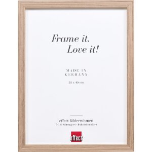 Cornice per foto in legno profilo 54 noce 21x29,7 cm con...