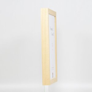 Cornice effetto legno profilo 55 naturale 25x70 cm vetro normale + barra distanziatrice