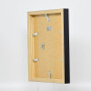 Cornice effetto legno Profile 55 nero 50x50 cm vetro normale + distanziale