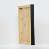 Cornice effetto legno Profile 55 nero 50x75 cm vetro normale + distanziale