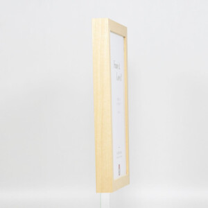 Cornice effetto legno profilo 55 naturale 70x70 cm vetro normale + barra distanziatrice