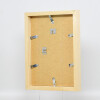 Cornice effetto legno profilo 55 naturale 70x70 cm vetro normale + barra distanziatrice