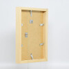 Cornice effetto legno profilo 55 naturale 70x70 cm vetro normale + barra distanziatrice
